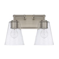 Bathroom Lighting (2 Bulbs) 14-3/4" Width