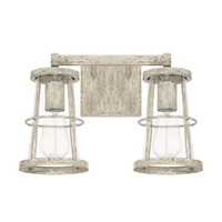  Beaufort 2 Bulb Bathroom Lighting - Mystic Sand