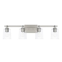  Greyson 4 or More Bulb Bathroom Lighting - Brushed Nickel