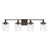  Collier 4 or More Bulb Bathroom Lighting - Urban Brown