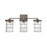  Colby 3 Bulb Bathroom Lighting - Urban Grey