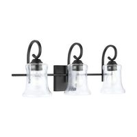  Cameron 3 Bulb Bathroom Lighting - Matte Black