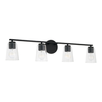  Portman 4 or More Bulb Bathroom Lighting - Matte Black