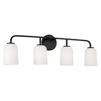  Lawson 4 or More Bulb Bathroom Lighting - Matte Black