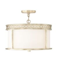  Ricci Semi Flush Mount Ceiling Light - Winter Gold