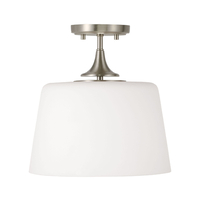  Presley Semi Flush Mount Ceiling Light - Brushed Nickel