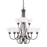  HomePlace Mid Sized Chandelier Chandelier - Bronze