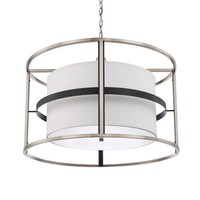  Tux Down Light Pendant Light - Black Tie