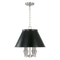  Benson Up Light Pendant Light - Black Tie