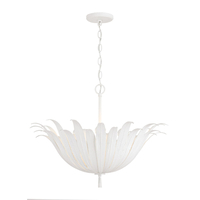  Eden Up Light Pendant Light - Textured White