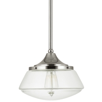  Down Light Pendant Light - Polished Nickel