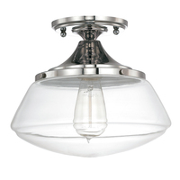 Semi Flush Mount 10-2/5" Width Semi Flush Mount 10-2/5" Width
