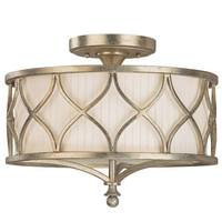  Fifth Avenue Semi Flush Mount Ceiling Light - Winter Gold