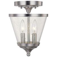  Stanton Semi Flush Mount Ceiling Light - Brushed Nickel