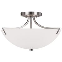  Stanton Semi Flush Mount Ceiling Light - Brushed Nickel