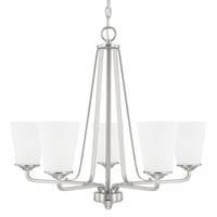  Braylon Mid Sized Chandelier Chandelier - Brushed Nickel