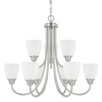  Trenton Mid Sized Chandelier Chandelier - Brushed Nickel