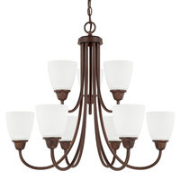  Trenton Mid Sized Chandelier Chandelier - Bronze