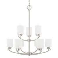  Dixon Mid Sized Chandelier Chandelier - Brushed Nickel