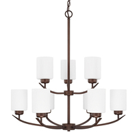  Dixon Mid Sized Chandelier Chandelier - Bronze