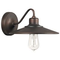  Urban 1 Bulb Wall Sconce - Burnished Bronze