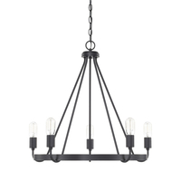 Mid Sized Chandelier 26-1/2" Width Mid Sized Chandelier 26-1/2" Width