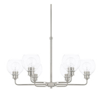  Mid-Century Mid Sized Chandelier Chandelier - Polished Nickel