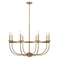 Large Foyer Chandelier 38" Width
