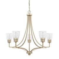  Newbury Mid Sized Chandelier Chandelier - Winter Gold