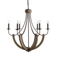  Tybee Mid Sized Chandelier Chandelier - Nordic Grey