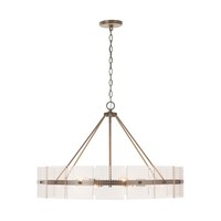  Drew Linear Pendant Pendant Light - Aged Brass