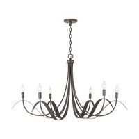  Tess Large Foyer Chandelier Chandelier - Tobacco