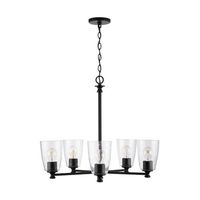  Myles Mid Sized Chandelier Chandelier - Matte Black
