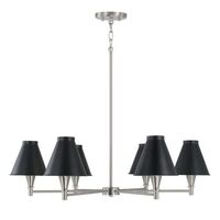  Benson Mid Sized Chandelier Chandelier - Black Tie