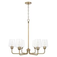  Miller Mid Sized Chandelier Chandelier - Aged Brass