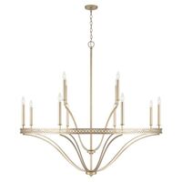  Isabella Large Foyer Chandelier Chandelier - Winter Gold