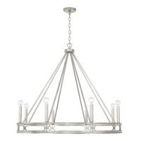  Merrick Large Foyer Chandelier Chandelier - Antique Silver