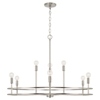  Fuller Mid Sized Chandelier Chandelier - Brushed Nickel