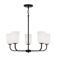  Lawson Mid Sized Chandelier Chandelier - Matte Black