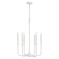  Paloma Mini Chandelier - Textured White