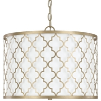  Ellis Drum Pendant Pendant Light - Brushed Gold