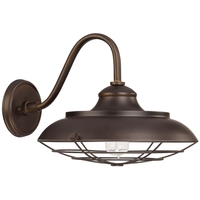  Entrance Outdoor Wall Light - Burnished Bronze