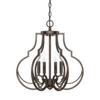  Sinclaire Entrance / Foyer Pendant Light - Renaissance Brown