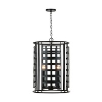  Garrison Entrance / Foyer Pendant Light - Matte Black