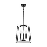  Thea Entrance / Foyer Pendant Light - Matte Black