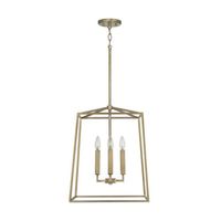  Thea Entrance / Foyer Pendant Light - Aged Brass