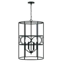  Sylvia Entrance / Foyer Pendant Light - Matte Black