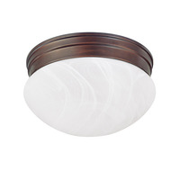  Flush Mount Ceiling Light - Burnished Bronze