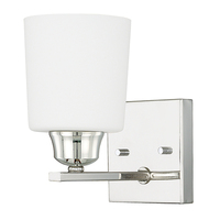  Hayden 1 Bulb Wall Sconce - Polished Nickel