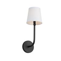  Dawson 1 Bulb Wall Sconce - Matte Black